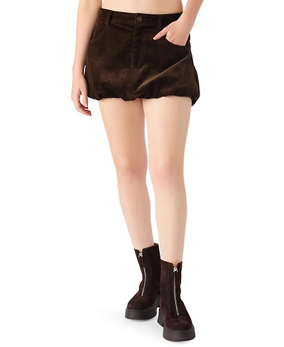 Steve Madden Women's Simona Bubble Mini Skirt