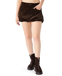 Steve Madden Women's Simona Bubble Mini Skirt
