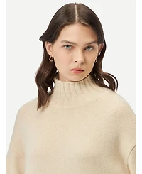 Gobi Cashmere Women's Relaxed-Fit Cashmere Turtleneck