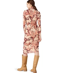 Steve Madden Women's Vivienne Printed Midi Dress