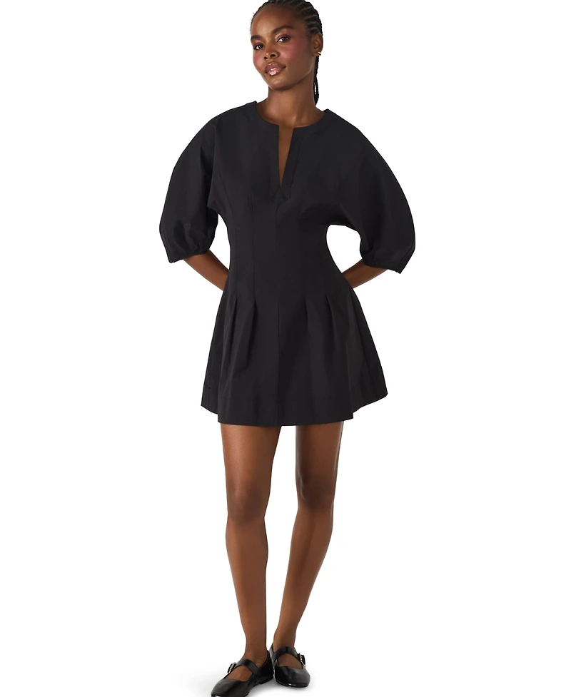 Bb Dakota by Steve Madden Women's Split Neck Mini Dress