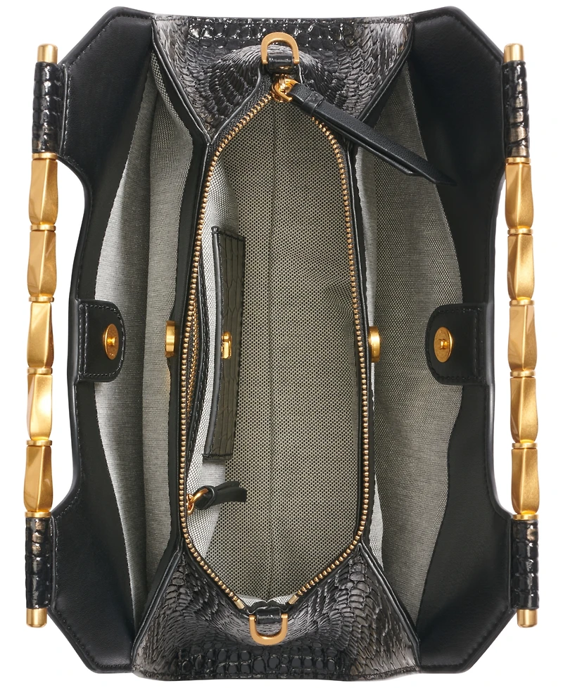 Donna Karan New York Women's Commack Metallic Croco Clutch