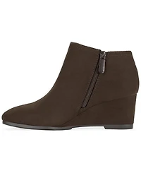 Style & Co Women's Poppyy Wedge Heel Booties, Macy's Exclusive