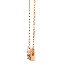Le Vian Chocolate Ombre Diamond Necklace (0.76 ct. t.w.) in 14K Strawberry Gold