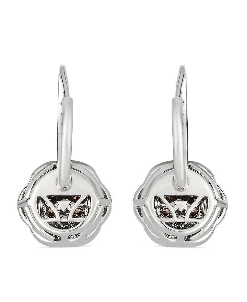 Le Vian Chocolate Diamond (0.41 ct. t.w.) and Nude Diamond (0.17 ct ct. t.w.) Earrings in 14K Vanilla Gold