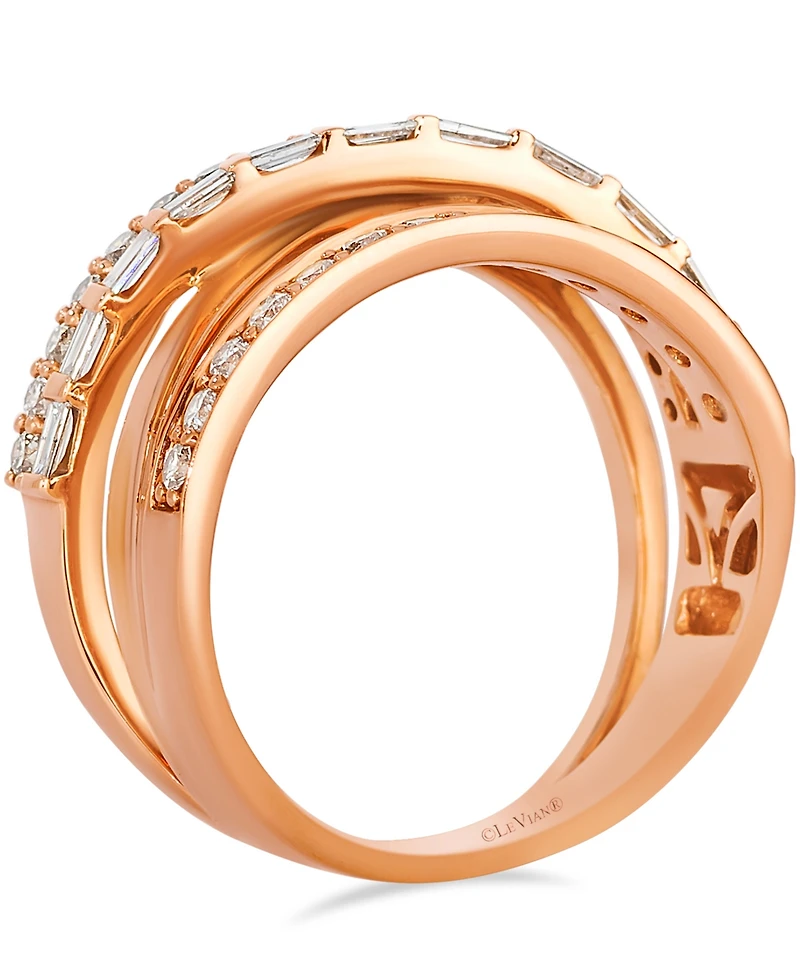 Le Vian Vanilla Diamond (0.19 ct. t.w.) and Nude Diamond (0.64 ct. t.w.) Ring in 14K Strawberry Gold