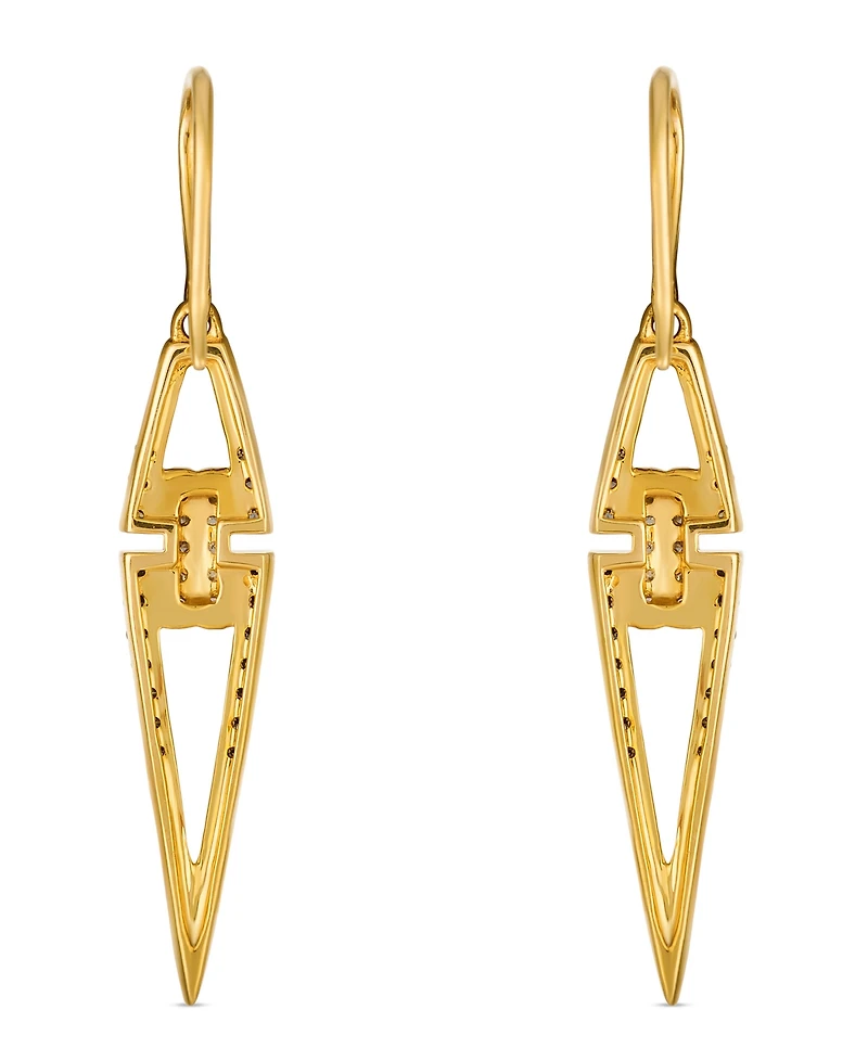 Le Vian Nude Diamond Drop Earrings (0.26 ct. t.w.) in 14K Honey Gold