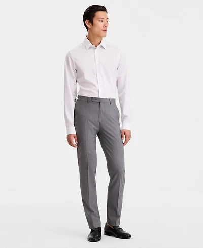 Calvin Klein Men's Slim-Fit Solid Dress Pants