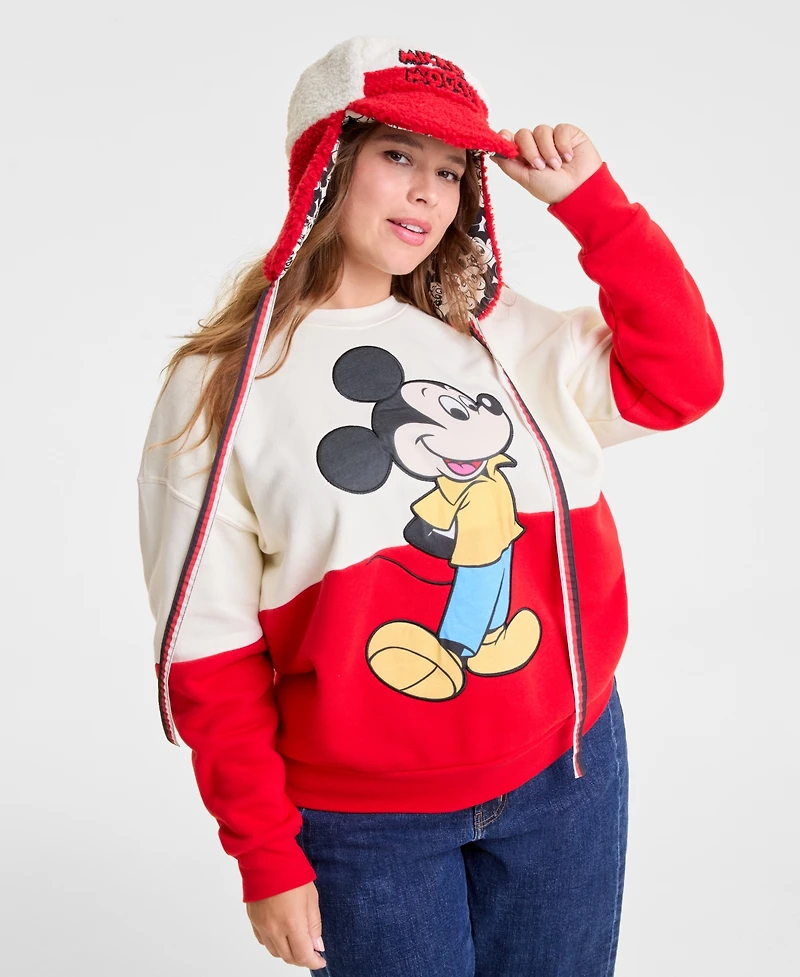 Disney | Macy's Adults Mickey Mouse Fleece Chapka Hat, Macy's Exclusive