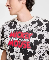 Disney | Macy's Unisex Mickey Mouse Printed T-Shirt, Exclusive