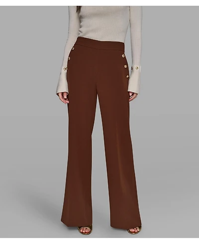 Karl Lagerfeld Paris Women's Wide Leg Pants