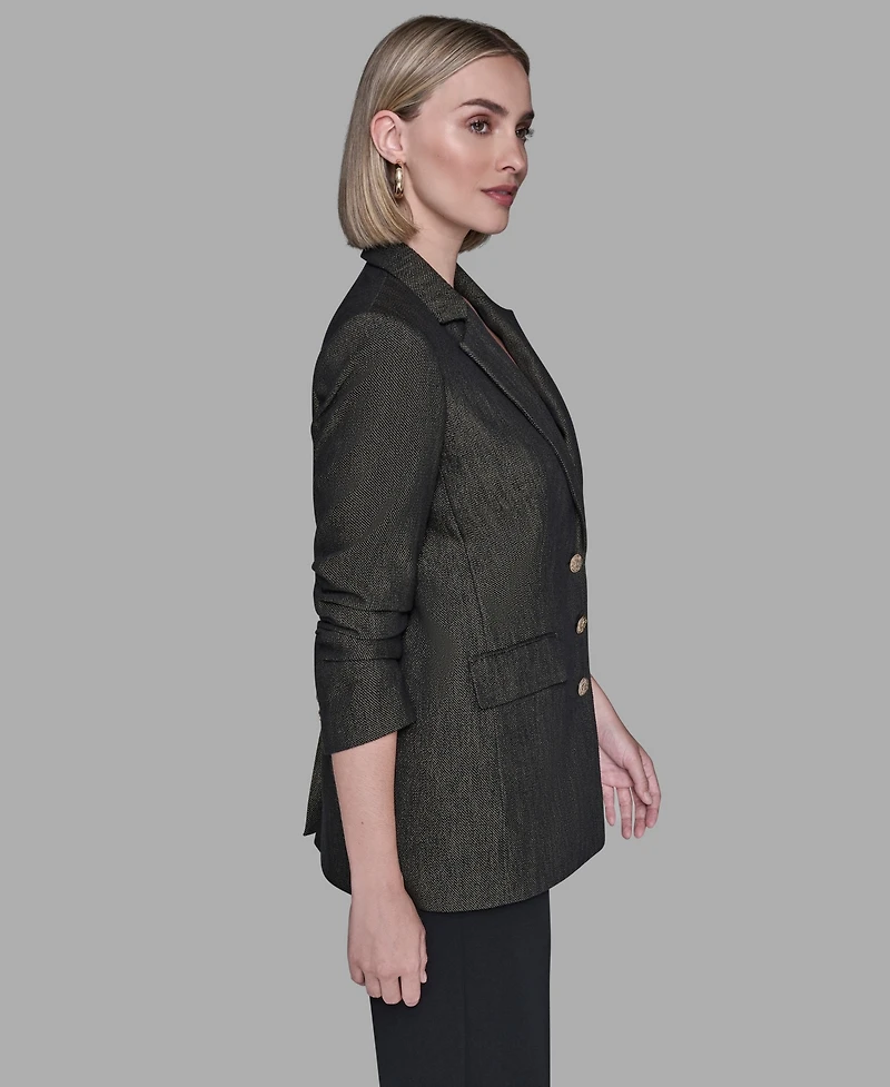 Karl Lagerfeld Paris Women's Long Sleeves Blazer