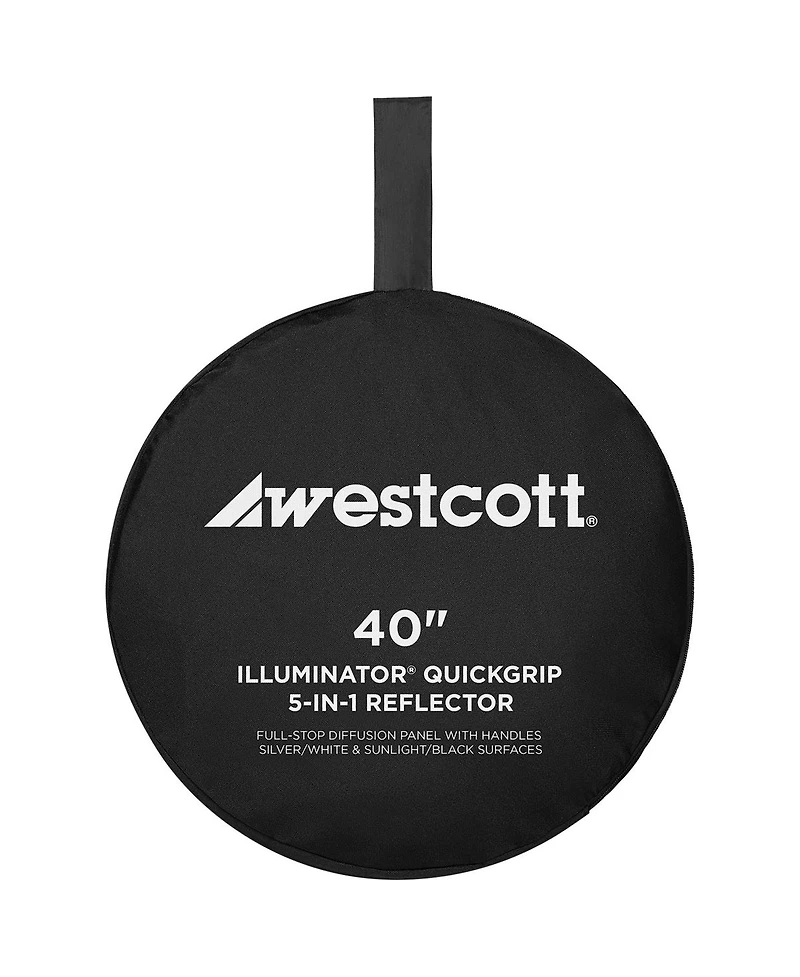 Westcott Illuminator 40" QuickGrip 5-In-1 Reflector