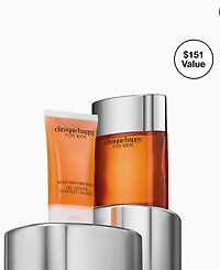 Clinique Happy For Him Men's Cologne and Body Wash Gift Set