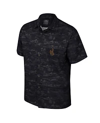 Colosseum Men's Brown Wyoming Cowboys Ozark Button-Up Shirt