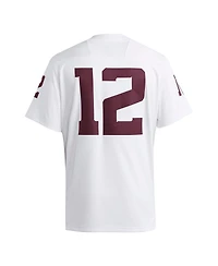 Adidas Men's 12 White Texas A M Aggies Premier Jersey