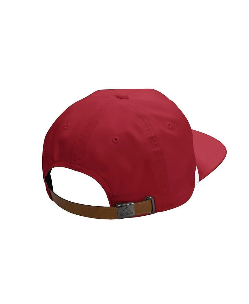 Adidas Men's and Women's Crimson Indiana Hoosiers Locker Room Rope Adjustable Hat
