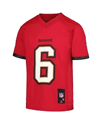 Outerstuff Big Boys and Girls Baker Mayfield Red Tampa Bay Buccaneers Replica Player Jersey