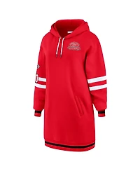 Wear by Erin Andrews Women's Red Kansas City Chiefs Hoodie Dress