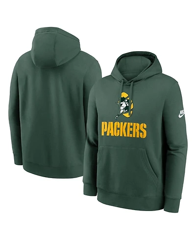 Nike Men's Green Bay Packers Best Season Rewind Club Pullover Hoodie