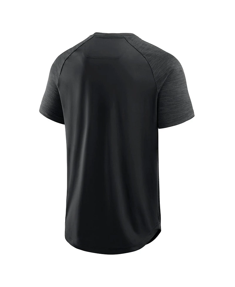 Fanatics Men's Black Philadelphia Eagles Deceptive Juke T-Shirt