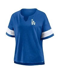 Fanatics Women's Royal Los Angeles Dodgers Curl Route T-Shirt