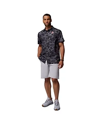 Columbia Men's Black Ohio State Buckeyes Super Slack Tide Omni-Wick Button-Up Shirt