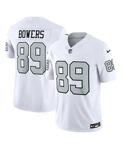 Nike Men's Brock Bowers White Las Vegas Raiders Alternate Vapor F.u.s.e. Limited Jersey