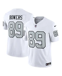 Nike Men's Brock Bowers White Las Vegas Raiders Alternate Vapor F.u.s.e. Limited Jersey