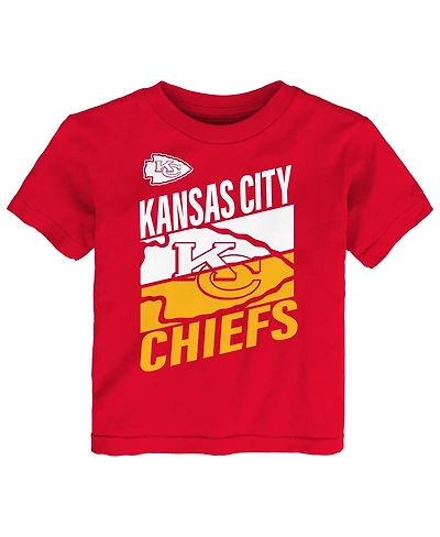 Outerstuff Toddler Red Kansas City Chiefs Teamwork T-Shirt