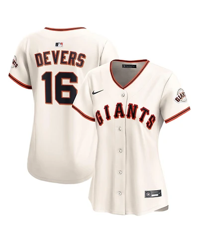 Nike Women's Rafael Devers Cream San Francisco Giants Home Limited Player Jersey