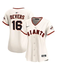Nike Women's Rafael Devers Cream San Francisco Giants Home Limited Player Jersey
