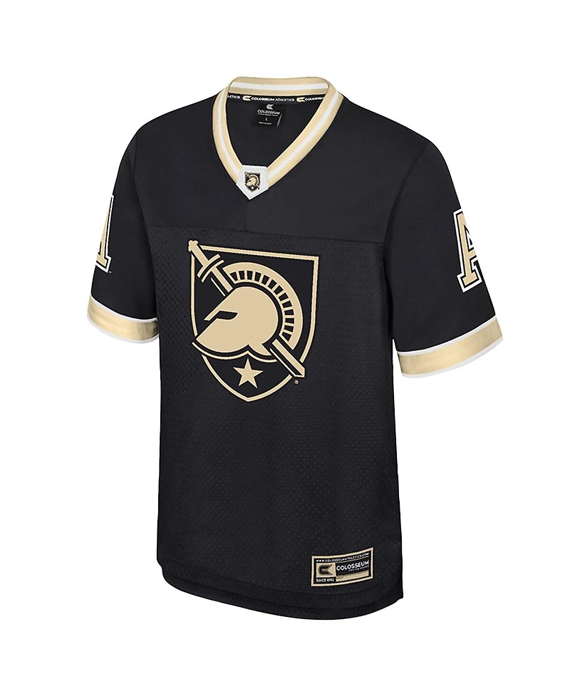 Colosseum Men's Black Army Knights Nothing but the Hits Football Jersey