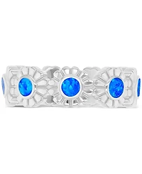 Macy's Opal (0.30 ct. t.w.) Ring Sterling Silver