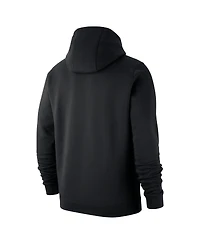 Nike Men's Black Air Force Falcons Apls Fighting Falcon Collection Club Fleece Hoodie