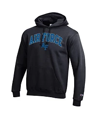 Champion Men's Black Air Force Falcons Arch Over Logo Pullover Hoodie