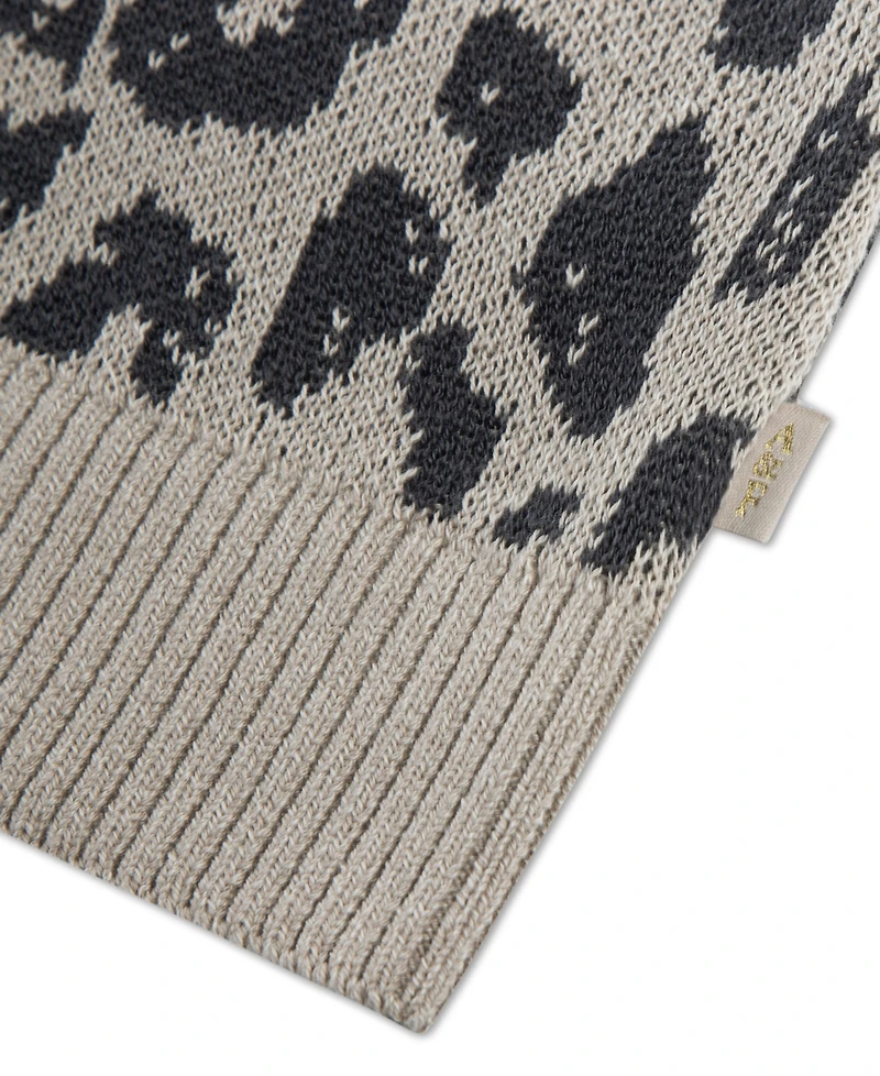 abercrombie kids Girls Leopard Crew Sweater