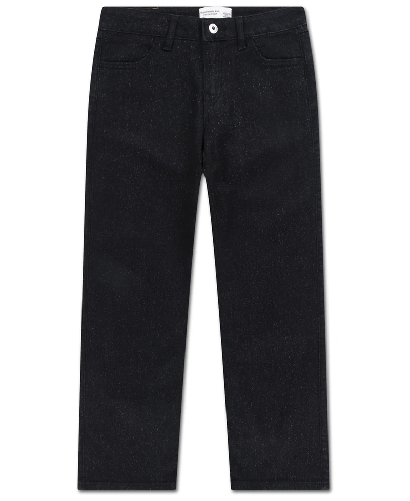 abercrombie kids Girls Sparkle Low-Rise Baggy Jeans