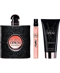 Yves Saint Laurent 3-Piece Black Opium Eau De Parfum with Body Lotion Gift Set