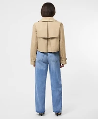 French Connection Women's Cropped Trench Coat