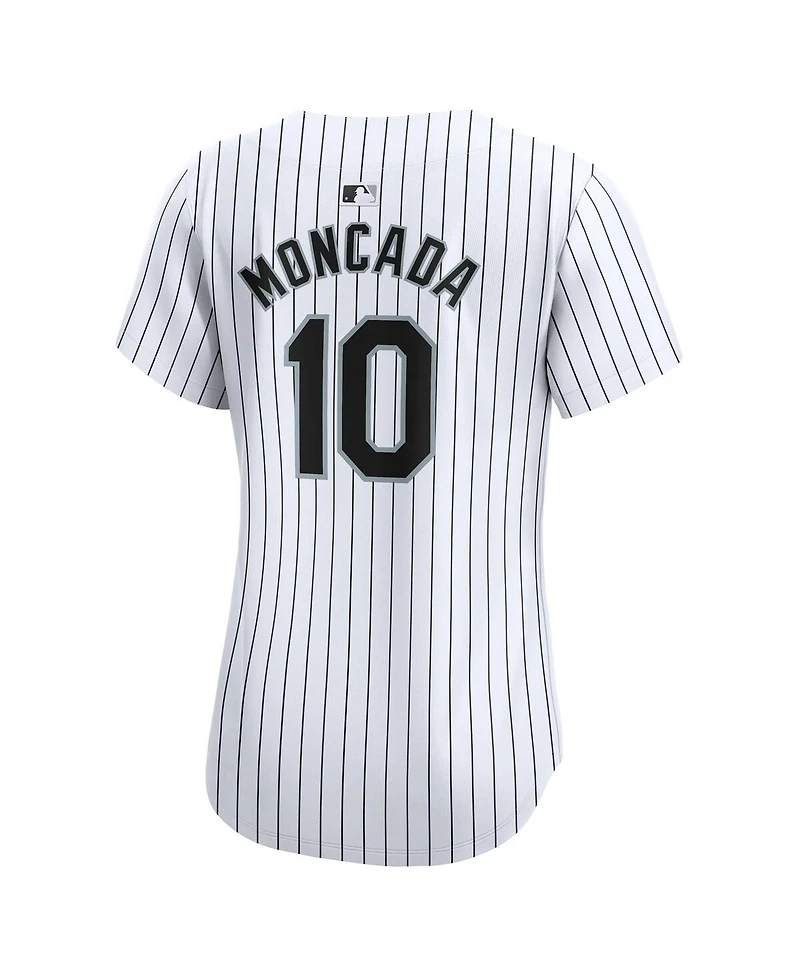 Nike Women's Yoan Moncada White Chicago Sox Home Limited Player Jersey