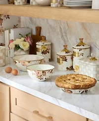Mackenzie Childs Wild Rose White Collection