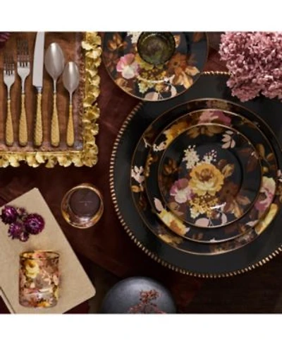 Mackenzie Childs Wild Rose Brown Collection