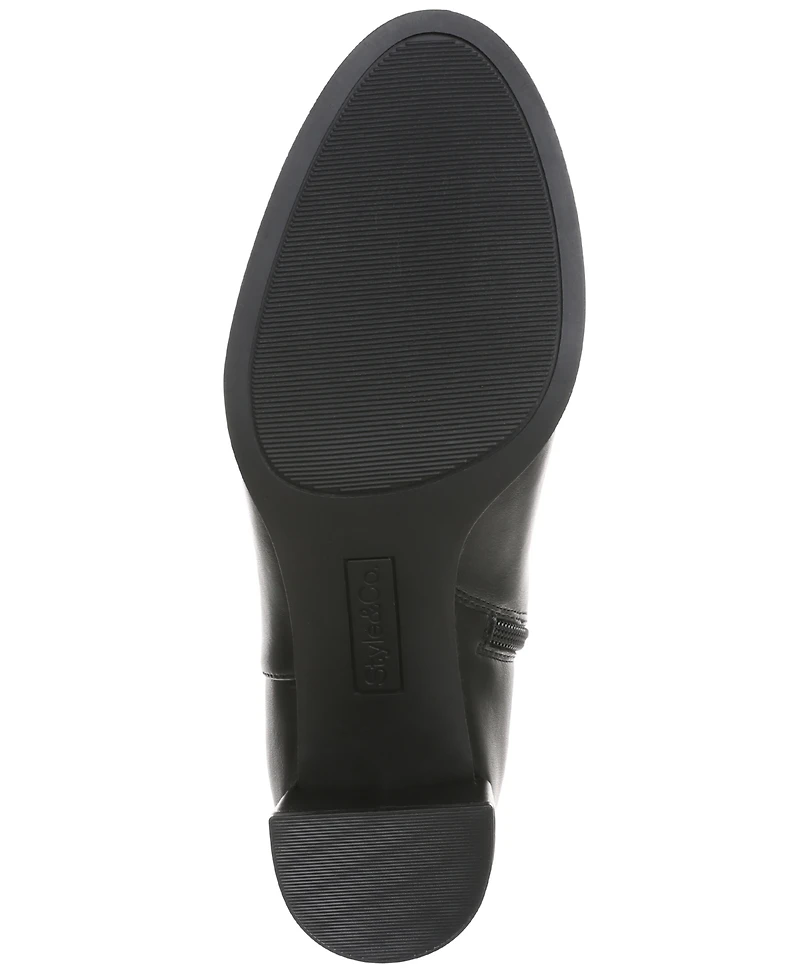 Style & Co Women's Chappell Block Heel Booties, Macy's Exclusive
