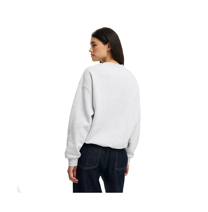Cotton On Women's Oversized Fleece Sweatshirt