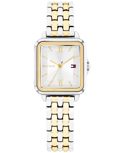 Tommy Hilfiger Women's Quartz Two Tone Stainless Steel Bracelet Watch, 22.5mm
