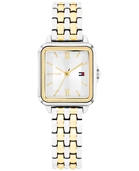 Tommy Hilfiger Women's Quartz Two Tone Stainless Steel Bracelet Watch, 22.5mm