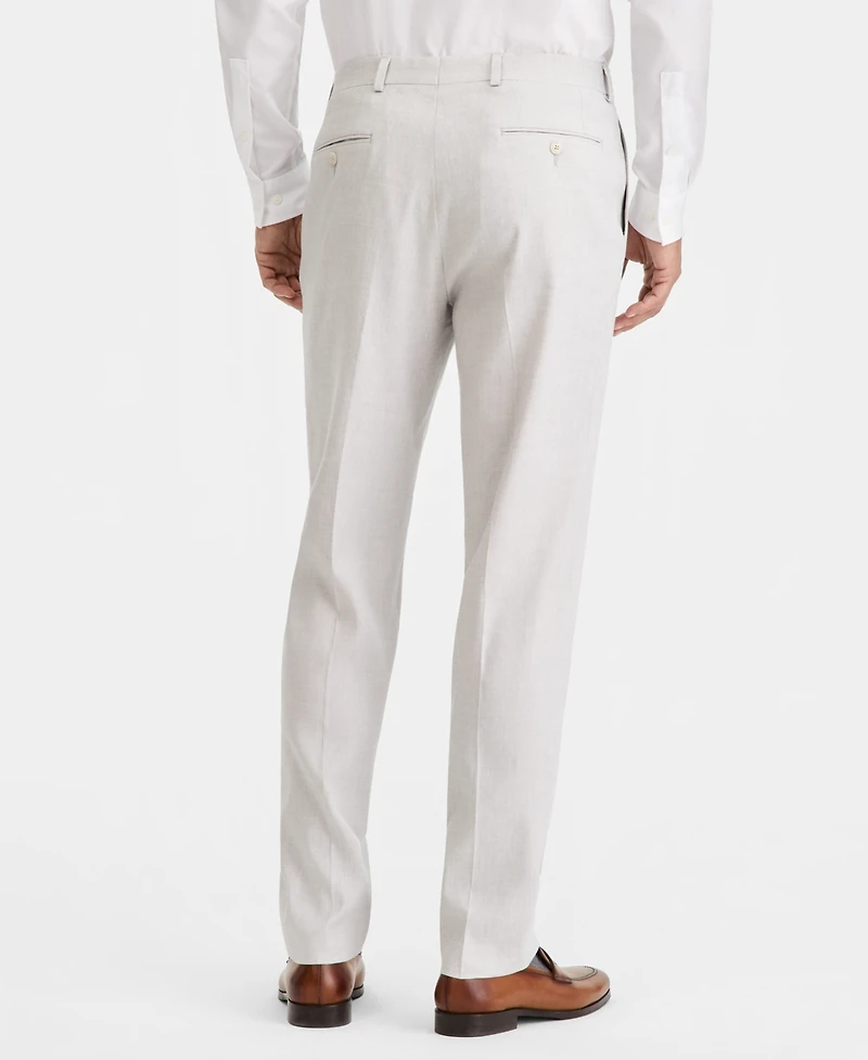 Michael Kors Men's Linen Blend Classic-Fit Pant
