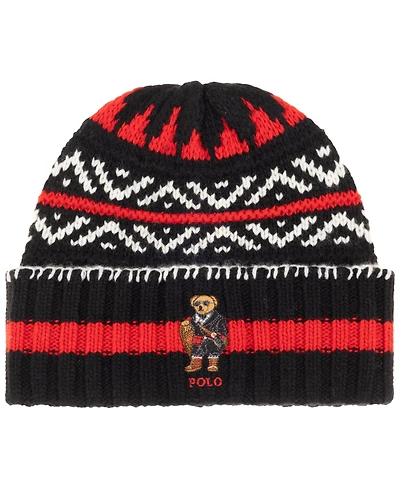 Polo Ralph Lauren Men's Holiday Bear Beanie