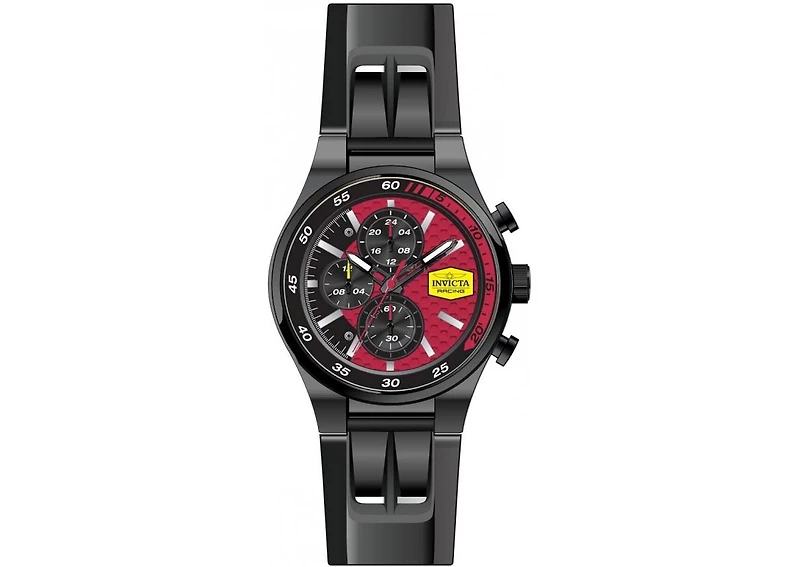 Invicta Men's 48877 Invicta Racing Quartz Chronograph Red Dial Watch
